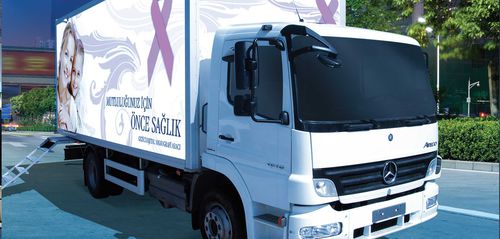 Sala de radiografia para mamografia - EMS Mobil Sistemler