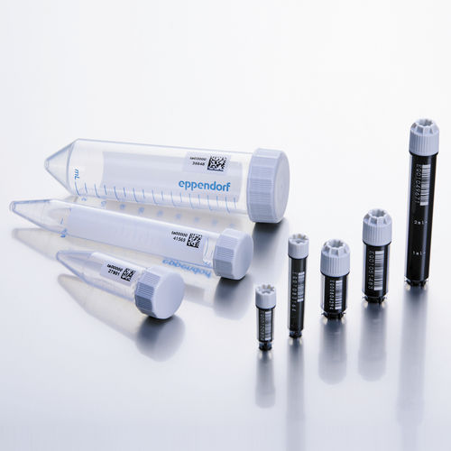 Tubo de ensaio para laboratório - SafeCode™ - Eppendorf SE - cônico / em polipropileno / de crioarmazenagem