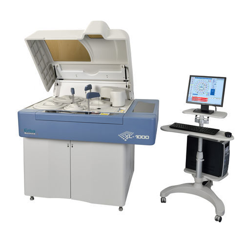 Analisador automático de química clínica - XL 1000 - ERBA Diagnostics Mannheim - de bancada / de acesso aleatório / com ISE