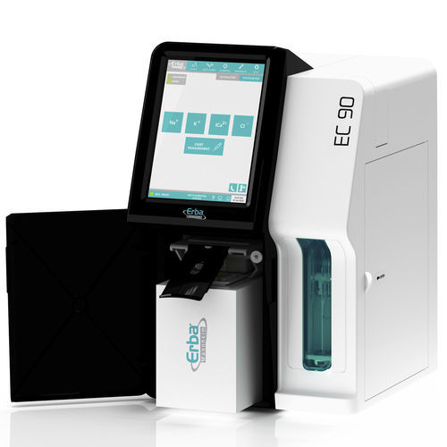 Analisador de eletrólitos automático - EC 90  - ERBA Diagnostics Mannheim - K+ / Na+ / Cl-