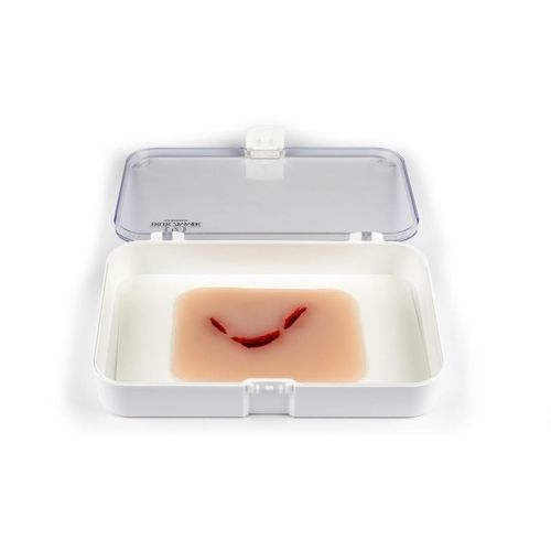 Simulador de tratamento de feridas - NW009 - Erler-Zimmer - para procedimentos de emergência médica / pad