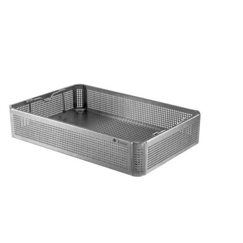 Cesto de esterilização para instrumentos odontológicos - ES290. series - Ermis MedTech GmbH - perfurado / em aço inoxidável