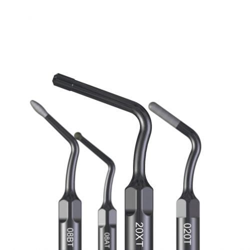 Ponta ultrassônica piezoelétrica - ES020T - ESACROM   - para implantodontia / diamantada / kit de pontas