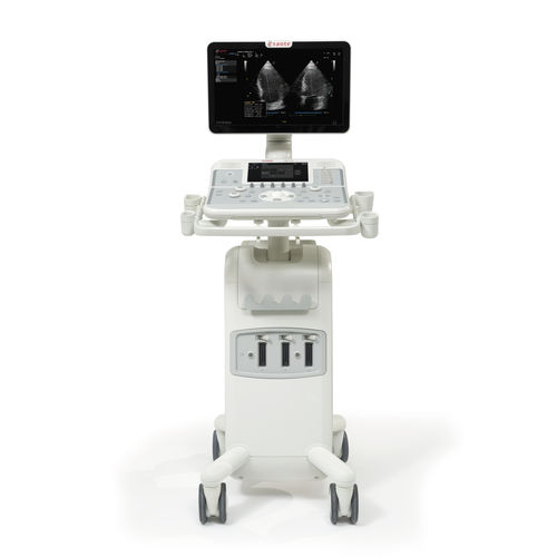 Aparelho de ultrassom com carrinho - MyLab™X5 - Esaote - geral / com Doppler colorido / em preto e branco