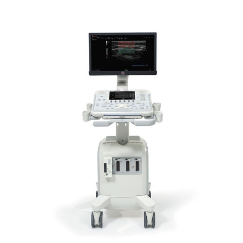 Aparelho de ultrassom com carrinho - MyLab™X6 - Esaote - geral / com Doppler colorido / em preto e branco