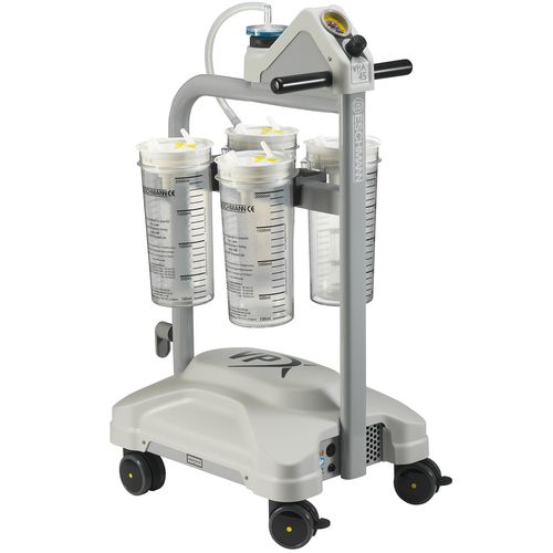 Aspirador cirúrgico pneumático - VPX45 - Eschmann - para pequenas cirurgias / com rodízios