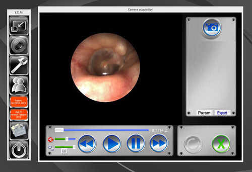 Software de gestão de dados - EDM - Euroclinic MediCare Solutions - de controle / de gravação de vídeo / de captura