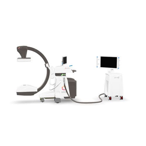 Intensificador de imagem móvel - alien e - Eurocolumbus - com detector de painel plano / com coluna de vídeo / com monitor de vídeo integrado