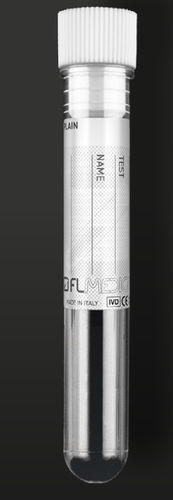 Tubo de ensaio para laboratório - 2120 series - F.L. Medical - cônico / em poliestireno / descartável