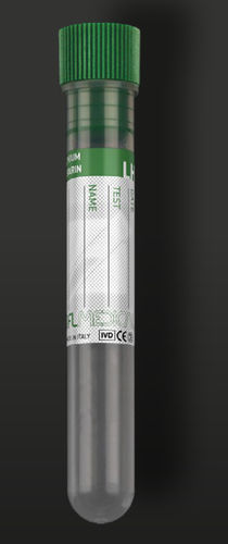 Tubo de coleta para análise em plasma - 323 series - F.L. Medical - cilíndrico / de sangue / em polipropileno
