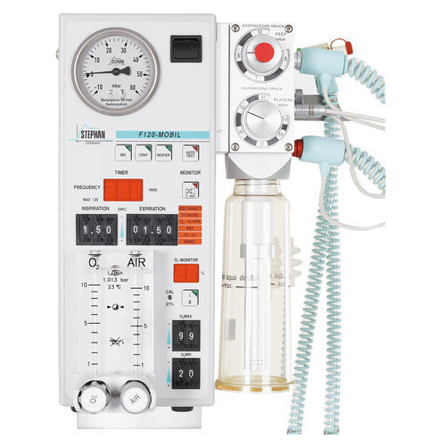 Ventilador de emergência - F120 - Fritz Stephan - mecânico / de transporte / neonatal