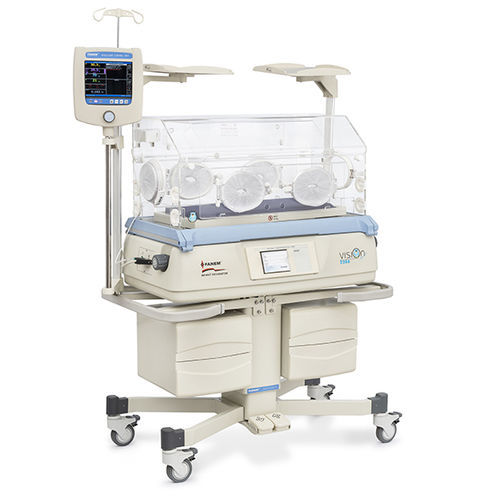 Incubadora neonatal com rodízios - Vision® Advanced 2286  - Fanem - com monitor