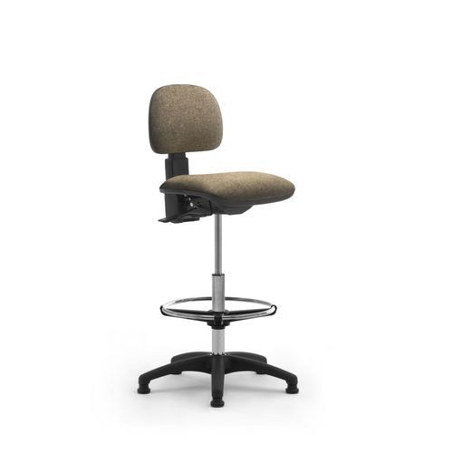 Mocho para estabelecimento de saúde - Saloon - Favero Health Projects - com altura regulável / com encosto / com apoio para pés