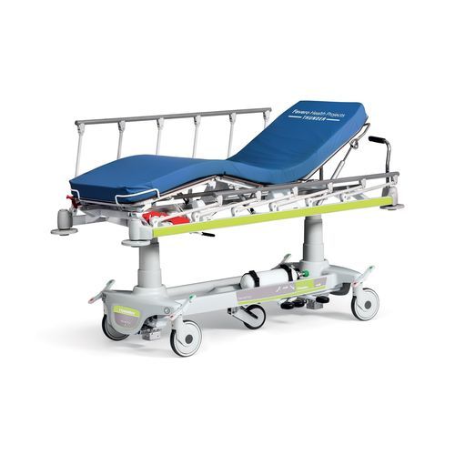 Carro-maca de transporte - THUNDER 4 - Favero Health Projects - hidráulico / com altura regulável / articulado em 3 seções