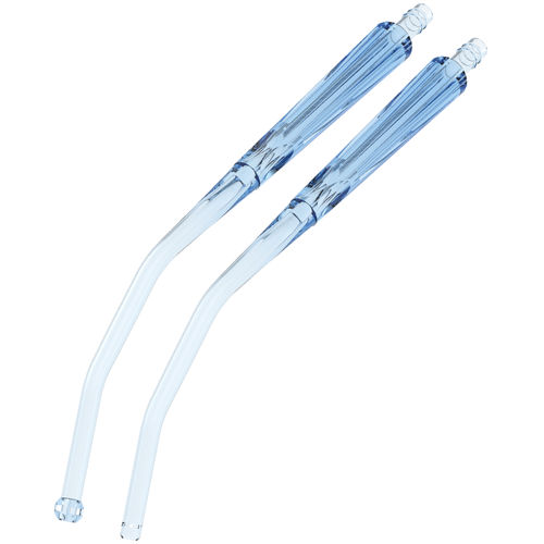 Cânula de sucção - 050-35-00 series - Flexicare Medical  - de Yankauer / curva