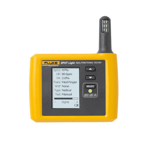 Aparelho para teste de oxigênio - ProSim SPOT Light - Fluke Health Solutions - para oxímetro de pulso / portátil / digital