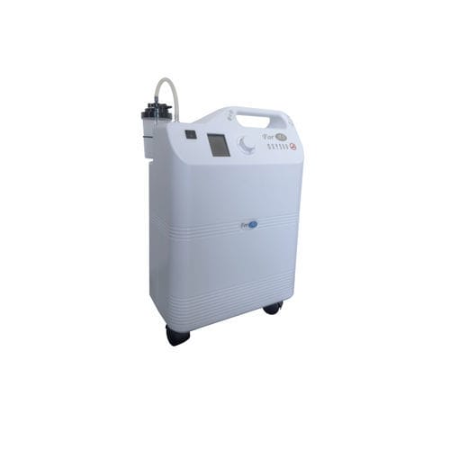 Concentrador de oxigênio para internação domiciliar - OXY 500 - Foras Comp. Elect - médico-hospitalar / com rodízios / de PSA