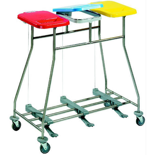 Carrinho para roupa suja - Iseo 30 - Francehopital - médico-hospitalar / de limpeza / coletor de lixo