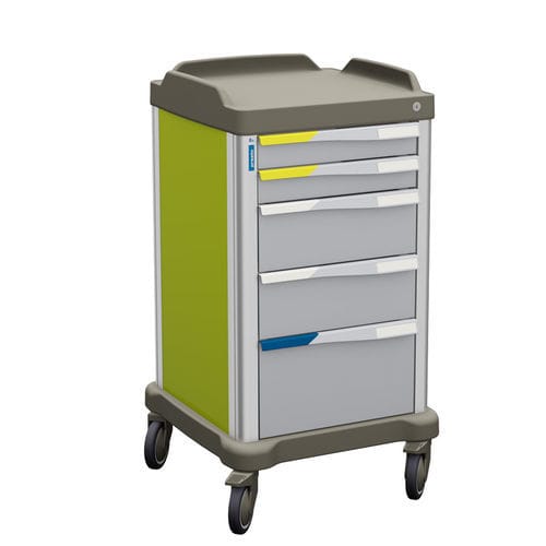 Carrinho de transporte - PRESTO small  - Francehopital - para distribuição de medicamentos / multifuncional / em material plástico