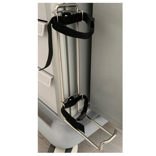 Suporte para garrafas de oxigênio - #SPB-150 - Francehopital - para carrinho / em aço inoxidável