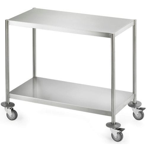 Carrinho para sala de cirurgia - UC962RL - Francehopital - para instrumental / de transporte / em aço inoxidável