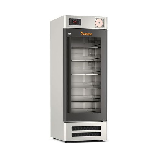 Refrigerador para banco de sangue - PN52E - FRI.MED  - vertical / com 1 porta / com porta de vidro