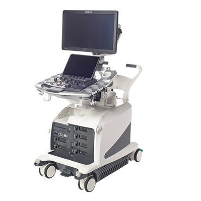 Aparelho de ultrassom com carrinho - ARIETTA ™ 850  - FUJIFILM Healthcare - geral / em preto e branco