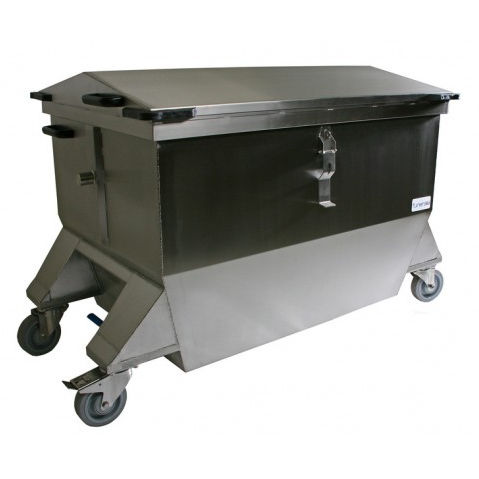 Carro para transporte de cadáver com tampa - 88035 - Funeralia