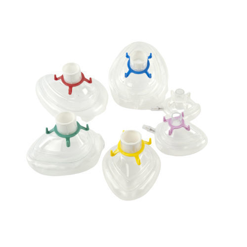 Conjunto de máscaras facial - Air-soft™ - GaleMed Corporation  - para pacientes humanos / em PVC / transparente