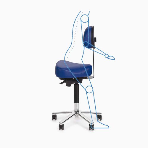 Cadeira com rodízios - Callista & Lean Chair - Gardhen Bilance 