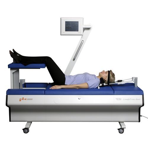 Mesa de tração cervical e lombar - TESI® ComfoTrac Duo - gbo Medizintechnik