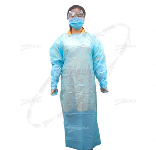 Avental hospitalar de homem - GC9002A02 - GCMedica Enterprise - em polipropileno / respirável / azul