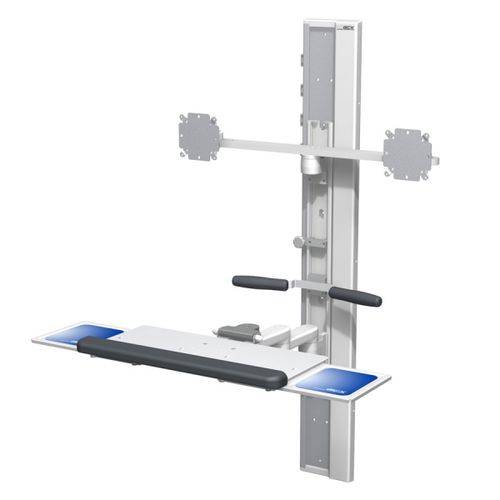 Braço de suporte para monitor com ajuste de inclinação - VHC  - GCX Corporation - giratório / para tela / para uso médico