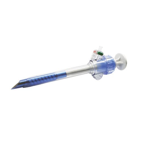 Trocarte para laparoscopia - GeniShield™ - GENICON - descartável / com camisa / com torneira de insuflação