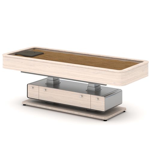 Maca de spa elétrica - MLX Quartz - Gharieni Group - com encosto regulável / não articulada