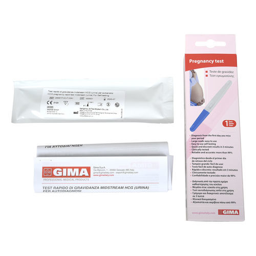Teste rápido de diagnóstico - 29097 - GIMA - de gravidez / de hCG / de urina