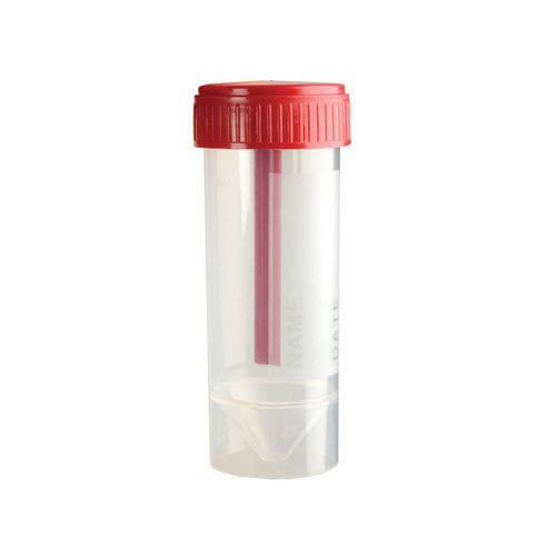 Recipiente para amostras de armazenamento - Coprotainer&reg; - GIMA - de fezes / em polipropileno / com tampa de rosca