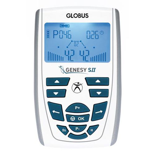 Eletroestimulador - Genesy S2 - Globus - de mão / TENS / de 2 canais