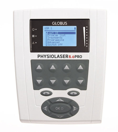 Laser para bioestimulação em ortopedia - Physiolaser 6.0 Pro - Globus - GaAIAs / de mesa