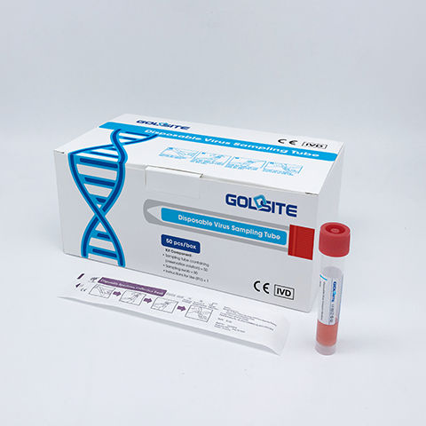 Tubo de ensaio para laboratório - VTM - Goldsite Diagnostics Inc. - para PCR / cilíndrico / em polipropileno