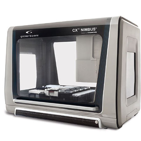 Sistema automático de preparação de amostras - CX™ NIMBUS®  - Greiner Bio-One  - de laboratório / por pipetagem / de bancada