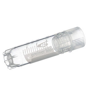 Tubo criogênico para laboratório - Cryo.s™ series - Greiner Bio-One  - com fundo redondo / estéril / com rosca externa