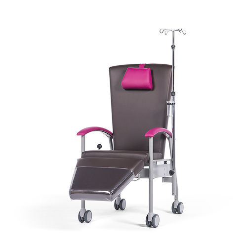 Poltrona para tratamentos clínicos manual - Sita - GREINER - articulada em 3 seções / com rodízios / com apoio para pernas
