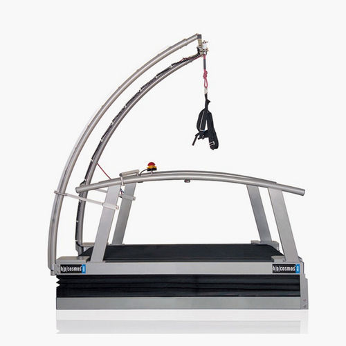 Esteira elétrica com corrimão - venus® 200/75 - h/p/cosmos sports & medical - com suporte parcial de peso corporal