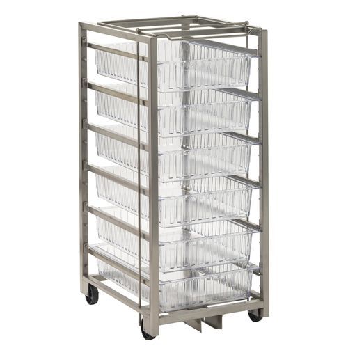 Estante com 6 prateleiras - EGISO1 - Hammerlit - para contêineres / em aço inoxidável