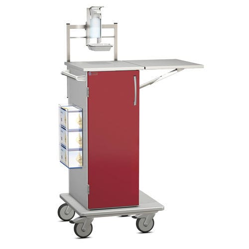 Carrinho hospitalar - K42 - Modell 1 - Hammerlit - para hospital / de acondicionamento / com bandejas