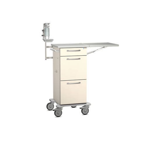 Carrinho hospitalar - K42 - Modell 7 - Hammerlit - para hospital / para registos médicos / com gavetas