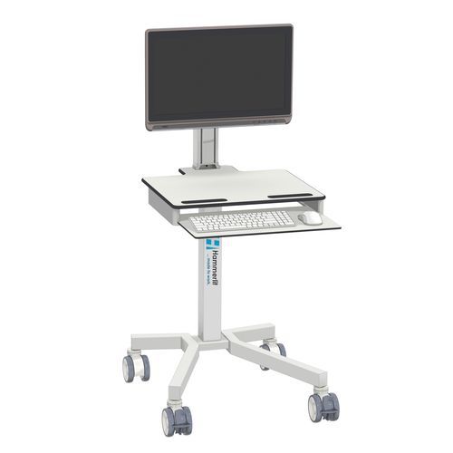 Carrinho para computador com altura regulável - MVP1WAGEN - Hammerlit