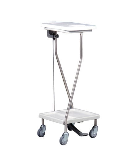 Carrinho de transporte - MS165LTD - Hammerlit - coletor de lixo / em aço inoxidável / 1 bolsa