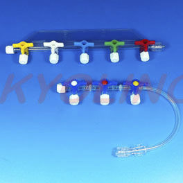 Manifold para infusões múltiplas de 3 vias - 7 series - Hangzhou Jinlin Medical Appliances   - de 5 vias / para cuidados intensivos